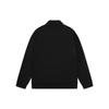 Li-Ning Wade Series Logo Print Zip-Up Collar Long Sleeve Sweatshirt Men Tops Black AWDSC47-1