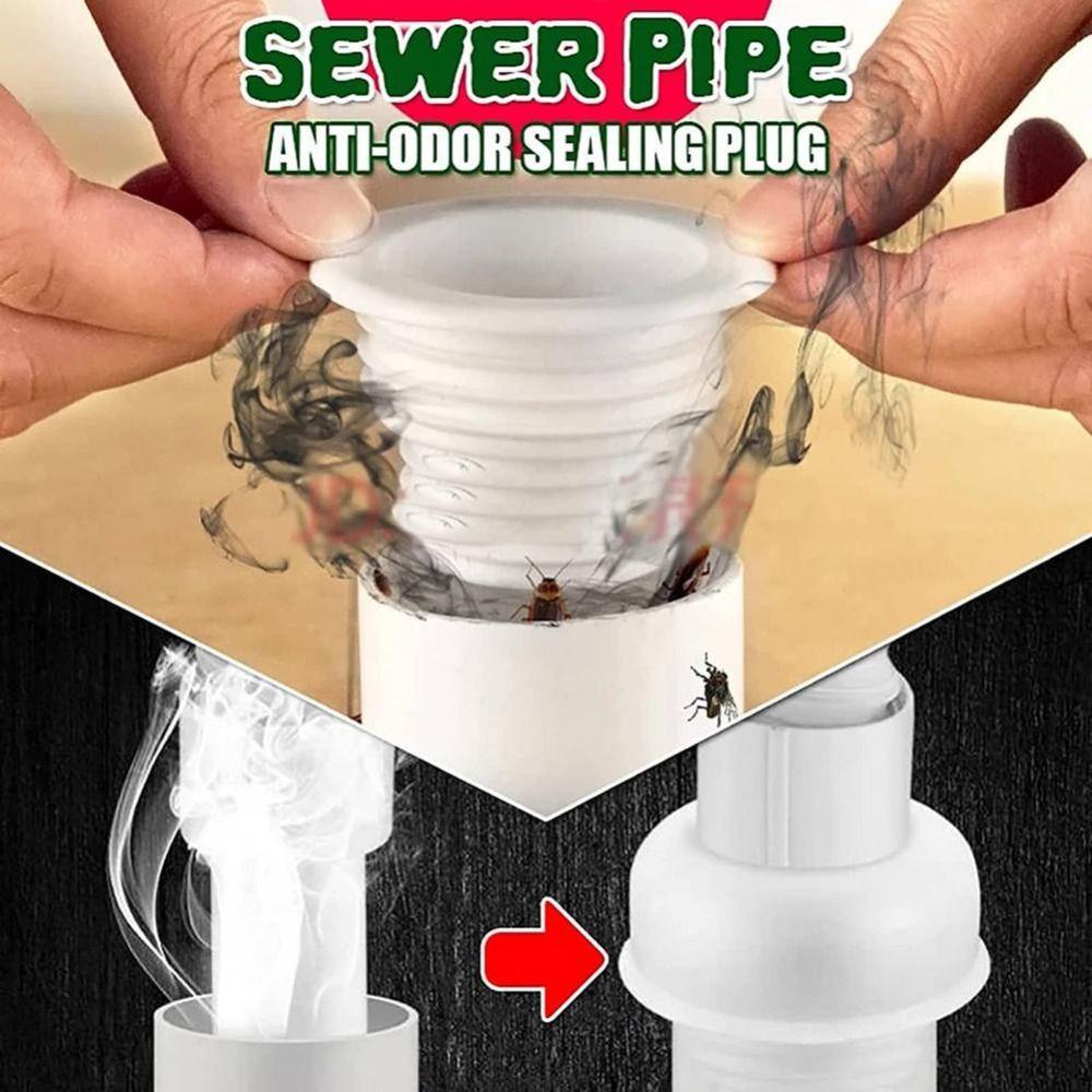 Plastic Drain Pipe Seal Floor Drain Seal for Bathroom Washing Machine and Sink Drainage