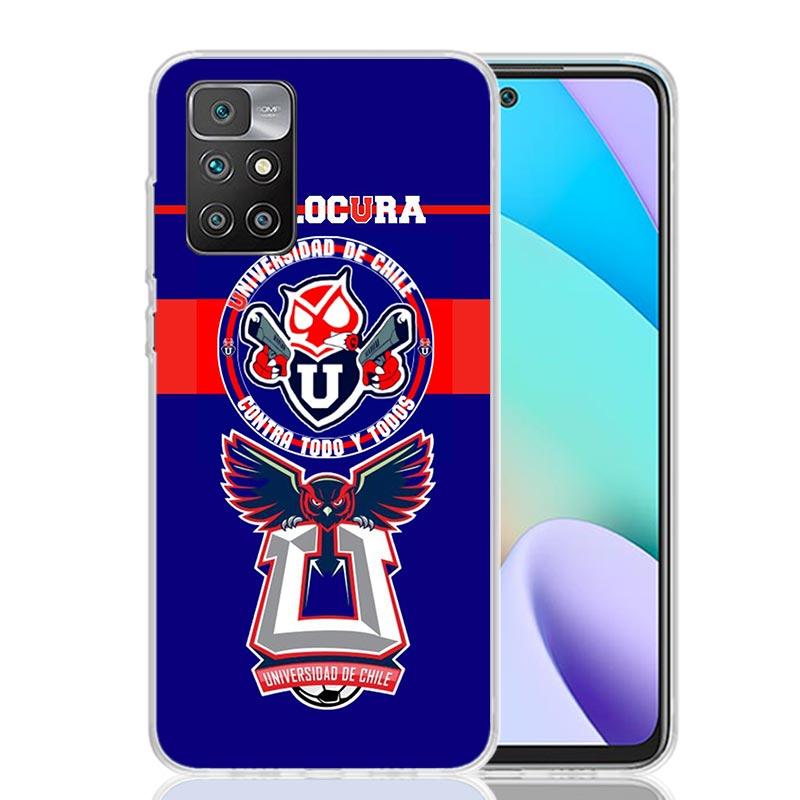 Чехол для телефона с логотипом университета De Chile для Xiaomi Redmi 13C 14C 12C 13 12 10C 10A 10 9C 9A 9T 9 8A 8 7A 7 6A 6 Pro K80 K70 K60 K4