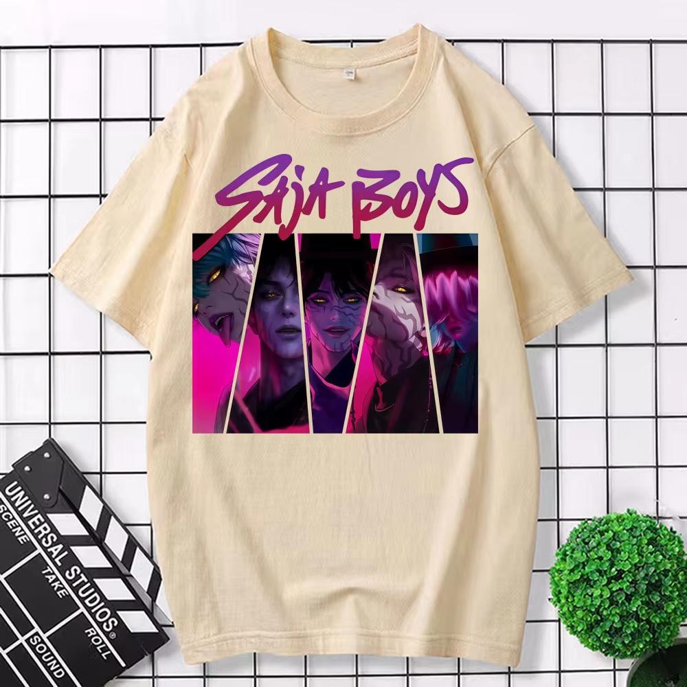 Boys band T-shirt, men's and women's clothing, short sleeved T-shirt, street wear