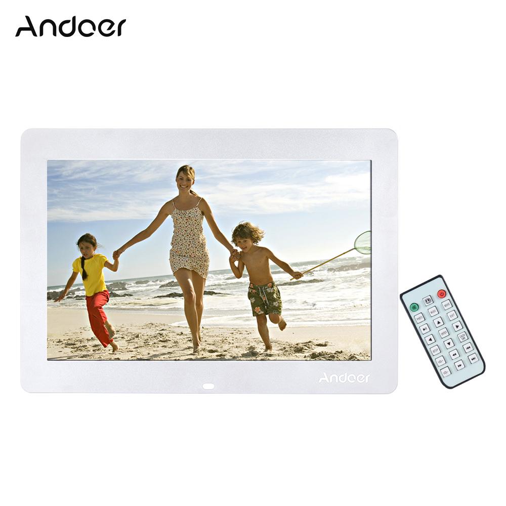 Andoer 14" Wide Screen HD LED Digital Picture Frame Digital Album High Resolution 1280*800
