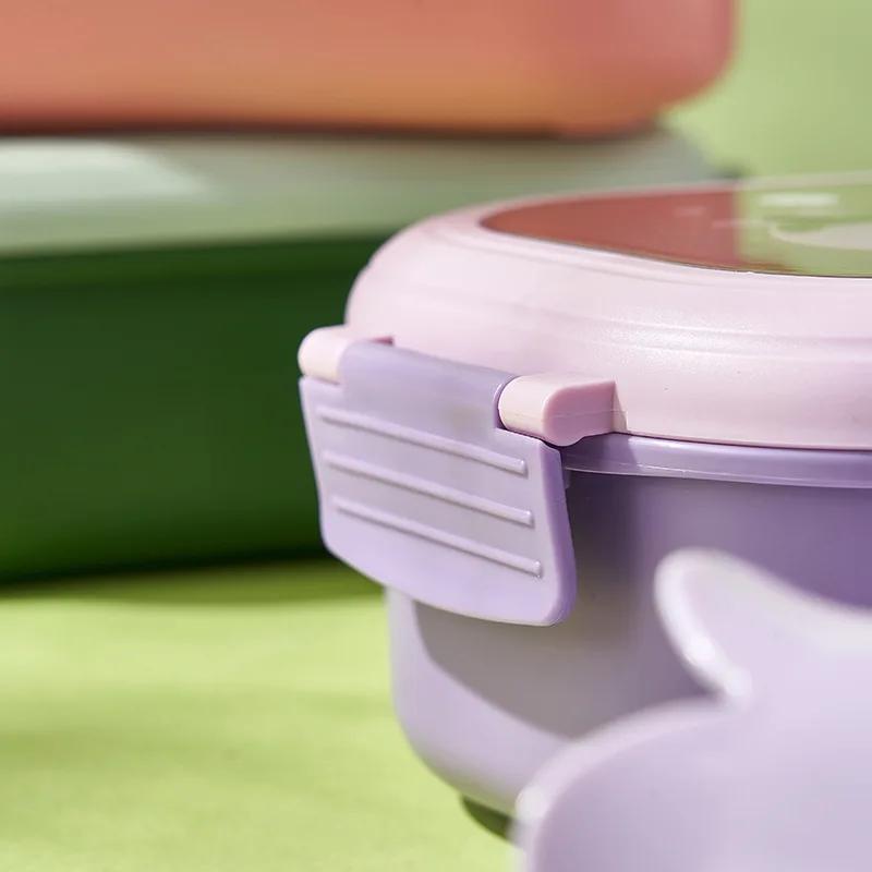 Изолированный ланч-бокс из нержавеющей стали для детей, студентов, офисных работников, разделенные портативные ланч-боксы, контейнеры для хранения продуктов, ланч-бокс