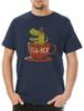 Мужская футболка Tea-Rex II Футболка Tyrannosaurus Tea Rex T-Rex Динозавр Дино