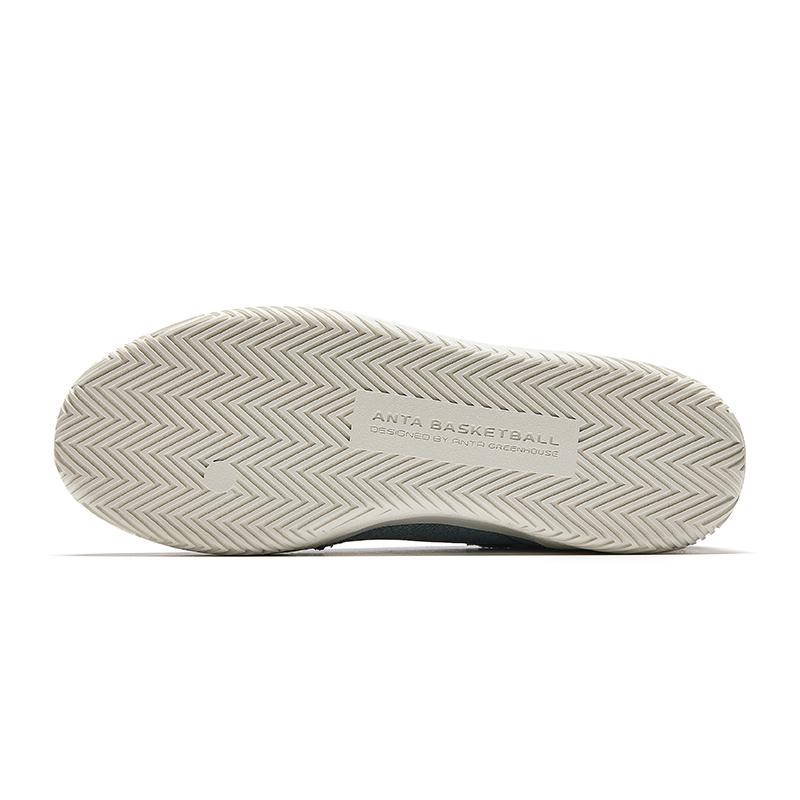 Anta KAI Hélà TRIBE Нескользящие Износостойкие Низкие Кеды для Скейтборда Мужские Чернильно-Темно-Синие Кроссовки 112611801F-1