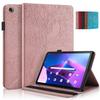 Чехол для Lenovo Tab M10 Gen 3 Tb328fu Чехол 10 1 Дюйм Тиснение Дерево Кожаный Флип-чехол для Funda Lenovo Tab M10 3-го Поколения Чехол для Планшета