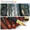 Warmth of Wood Fountain Natural with Special Anniversary Replacement Ink Set Pen, Wood, Case, Gift, Present, (main Unit)