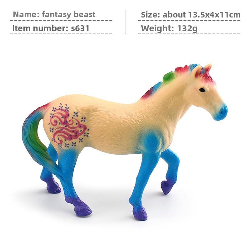 Dreamland Mythical Beast Unicorn Pvc Figurine For Kids Room Decor And Collectors