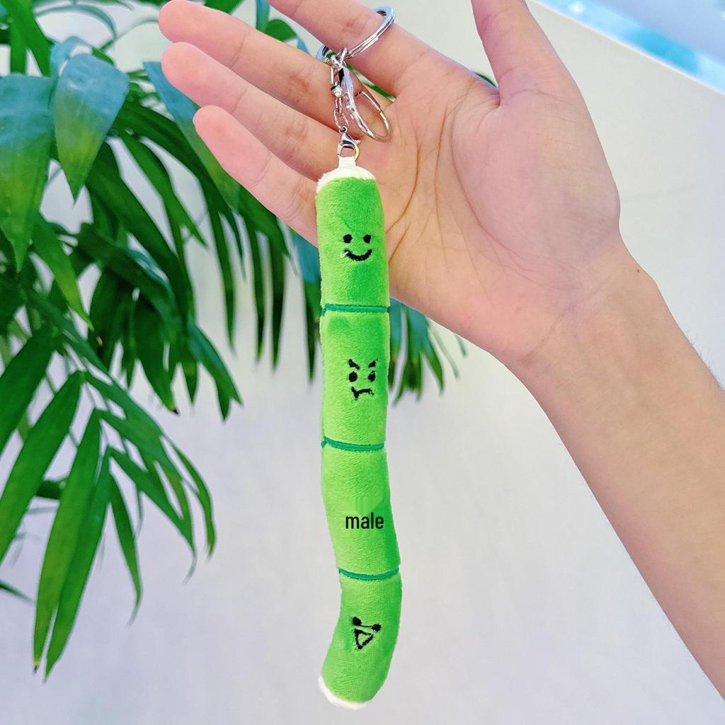 Mini Panda Plush Keychain Doll