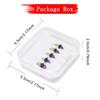 5/10Pcs Realistic Insect Red Beadhead Midges Nymph Bait  Dry Fly Trout/Bass/Carp/ Fishing Lure With Flies Box