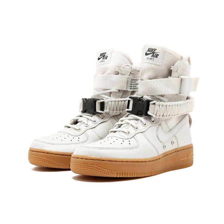 Nike Sf Air Force 1 High Light Bone Womens 857872-004