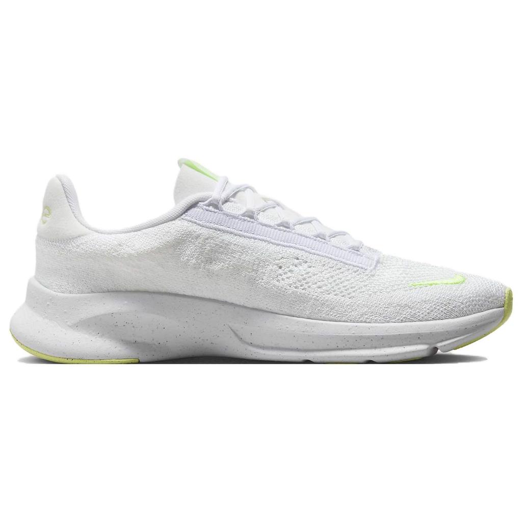 Nike Женские кроссовки SuperRep Go 3 Flyknit Next Nature White Lime Blast, светящееся зеленое морское стекло DH3393-106