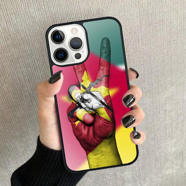 Mozambique Flag Phone Case For iPhone 17 Air 16 15 14 plus 12 13 Pro max Soft Bumper Shell Cover coque