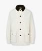 Man On The Boon Washed Heavy Bichino Half Jacket_Off White 4715309003