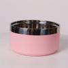 1PC Stainless Steel Pet Bowl Round Thickened Cats and Dog Food Bowl Multi-Specification Anti-fall Food Bowl Feeding Pet Supplies