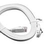 Сетевой кабель Vhbw Кабель LAN Cat6, белый плоский кабель длиной 3 м