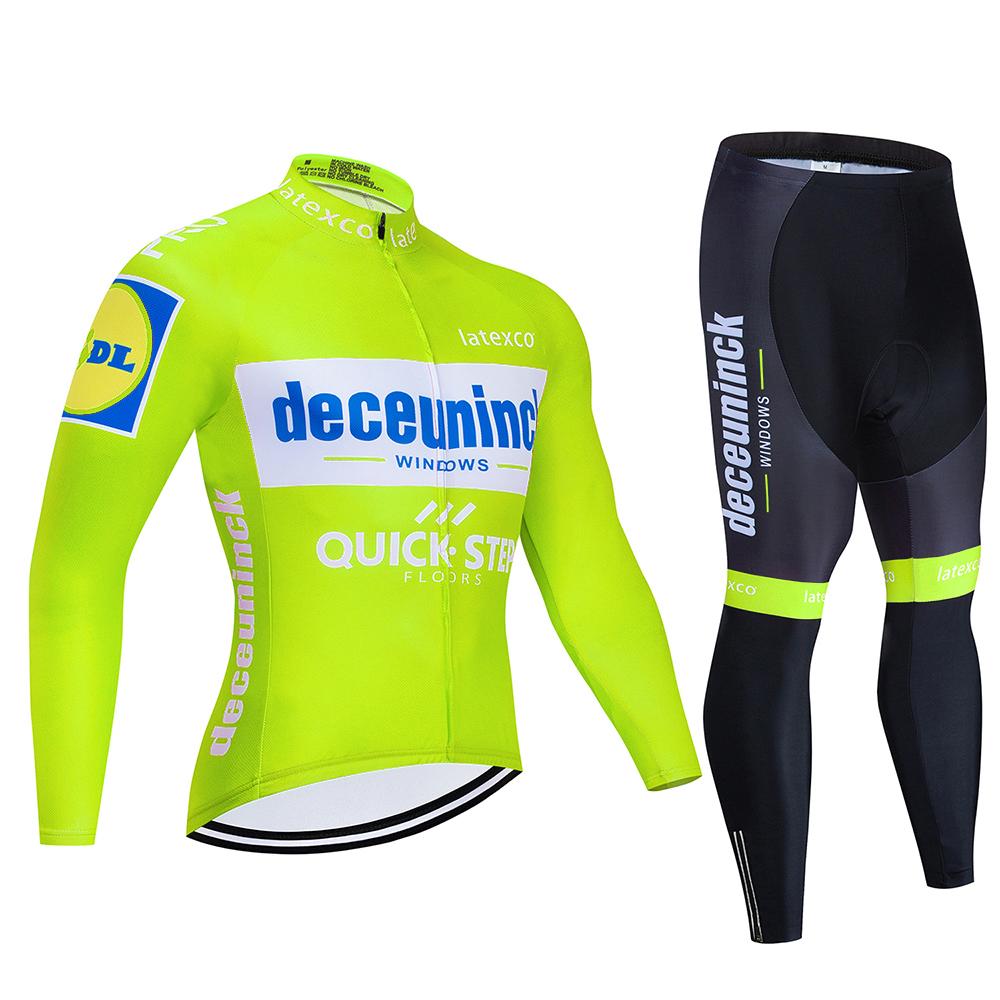 Winter Thermal Fleece Cycling Jersey Set Men MTB Bicycle Clothes Wear Ropa Ciclismo Racing Team Bike Clothing 2026 Winter Warm Cycling Clothing Set