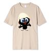 Sunshine T-shirt Large Women's Calimero Cartoon Pattern Women's T-shirt Colorful Fun T-shirt Women's Casual T-shirt