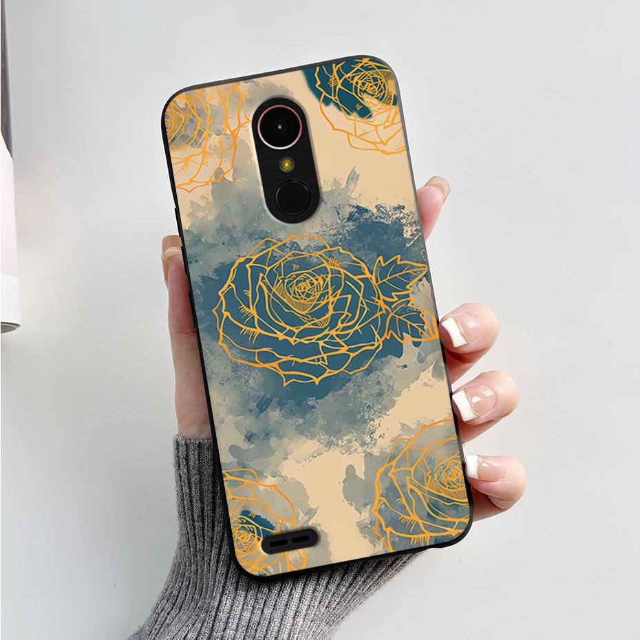 Case For LG K10 2017 X400 M250N /K20 Plus 5.3" Stylish Pattern Silicone Soft Phone Back Cover For LG K10 2017 Cases Bumper Coque