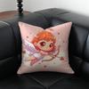Подушка Ангел Купидон C-Cupid Кавайная Аниме Подушка Чехол для Подушки Наволочка Защита от Пылевых Клещей Невидимая Молния Шелковистый Плюшевая Подушка