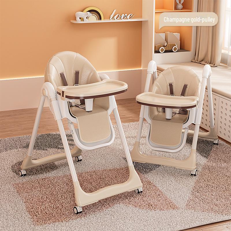 Multifunctional Foldable Baby and Children's Portable Dining Chair