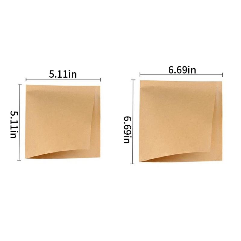100 PCS Greaseproof Paper Bags Oil Resistant Food Grade Safe Pouches for Bakery Cookie Gift Packaging Party Favor Use