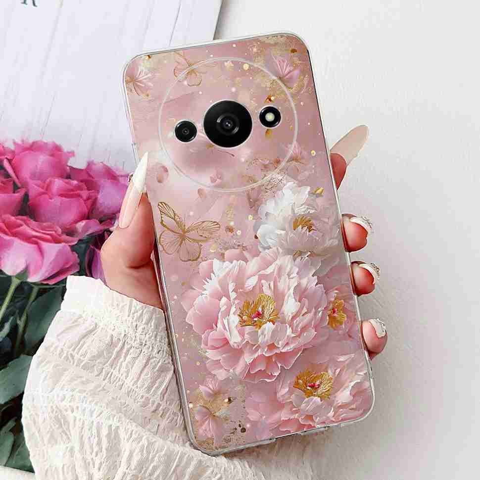 Чехол для Xiaomi Redmi A3 6.71" Мягкий Силикон Красивая Картина Задняя Крышка Для Redmi A3 RedmiA3 Чехол для Телефона Сумки