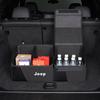 Car Suede Trunk Organizer Large Capacity Foldable Storage Box For Jeep Renegade Wagoneer Avenger Recon Wrangler JK Gladiator ALS1