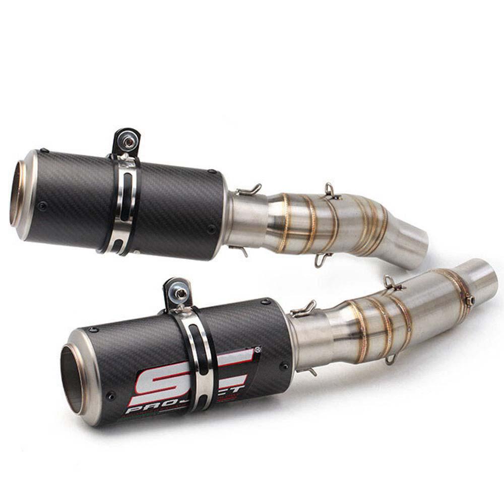 Kawasaki Z1000/Z1000SX/R/NINJA1000 Dual-Exhaust Mid-Pipe