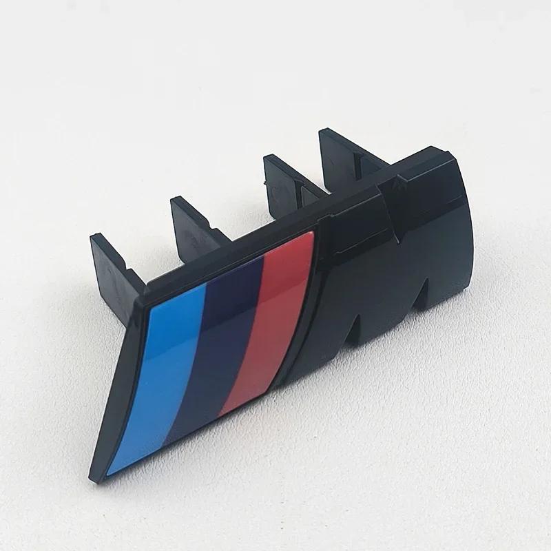 3D ABS Черный Логотип M Эмблема Значок на Решетку Радиатора Автомобиля Для BMW X1 X2 X3 X4 X5 X6 F10 F30 F48 F39 E83 E84 E46 E60 G01 G07 G60 G11 G86