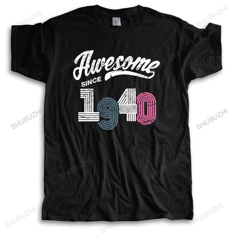 Unisexs Brand Tshirt Black New Oneck Tshirt Fashion Short Sleeve Awesome June 1940 New Cotton Streetwear Teeshirt Male Tees