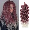 European and American Wig Hawaii Roll Natural Synthetic Fiber Hawall Curl Wig Crochet Curly Hair