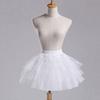 White Underskirt Crinoline A-line Shape Ball Gown Petticoats Fashion Flower Dress Accessories
