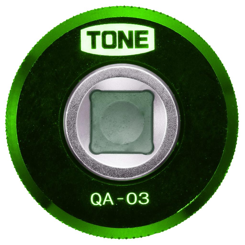 TONE Quick Adapter Drive Angle Green L-QA-03G 9.5mm (3/8")