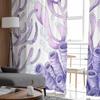 Океан Коралловые морские звезды акварельные тюлевые шторы для гостиной прозрачные шторы для спальни кухонные жалюзи вуаль шторы
