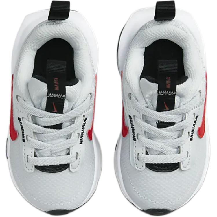 Nike Air Max Intrlk Удобные Универсальные Низкие Кроссовки для Ходьбы Детские кроссовки Белый Черный DH9410-004