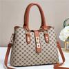 Women's Bag Fashion Handbag Casual Simple Shoulder Bag New Crossbody Bag Color Large Capacity Mother Bag