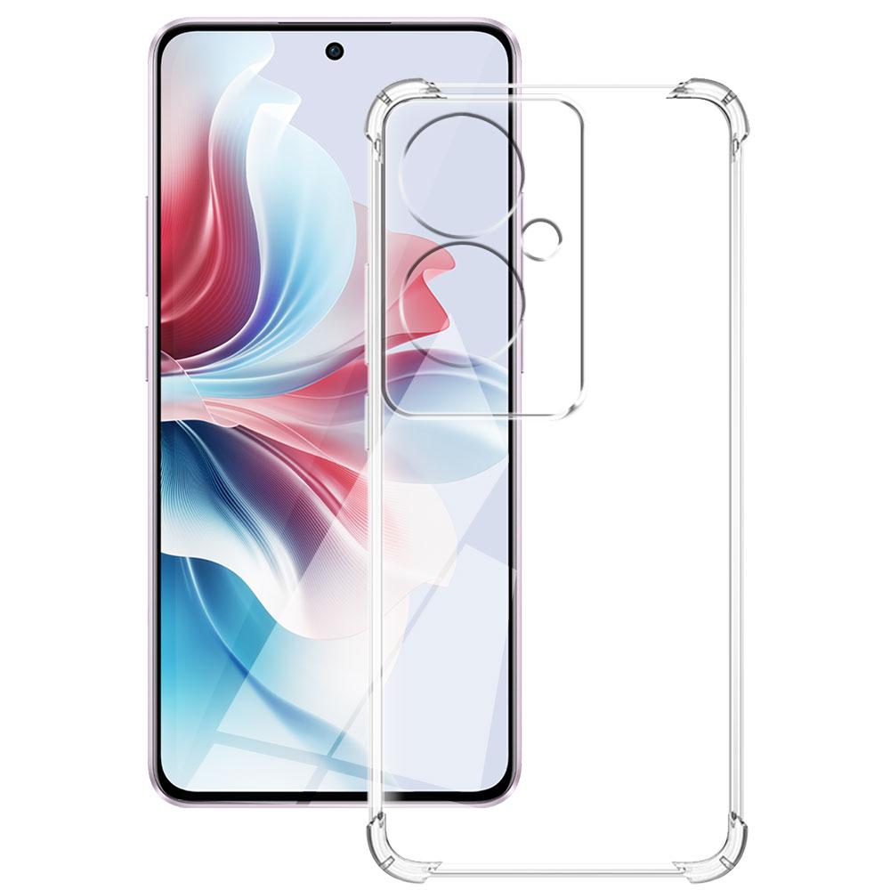 For OPPO Reno11 F 5G Case Clear Shockproof Silicone Soft Protect Cover For Oppo F25 Pro 5G Clear Bumper Coque On Reno11F Funda