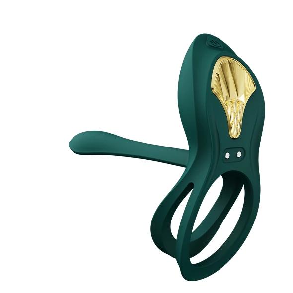 Zalo - Bayek Green Vibrating Penis Ring With Remote Control