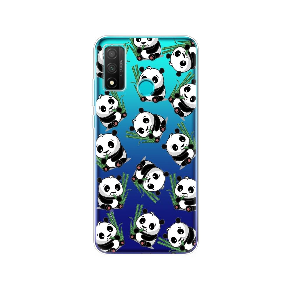 Чехол для Huawei P smart 2020, мягкий силиконовый чехол из ТПУ на заднюю панель телефона PSmart 2020 POT-LX1A, 6,21 дюйма, защитный чехол-бампер, чехол