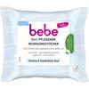 bebe Очищающие салфетки Bebe 5в1 дорожный размер, 7 шт.