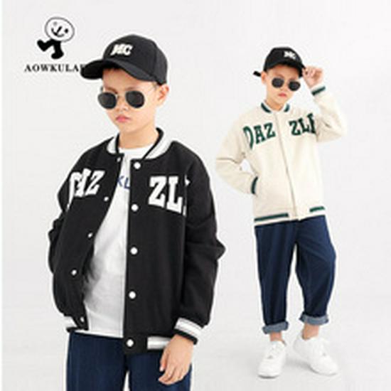 Весенние корейские толстовки с капюшоном для мальчиков - толстые, теплые махровые топы для детей