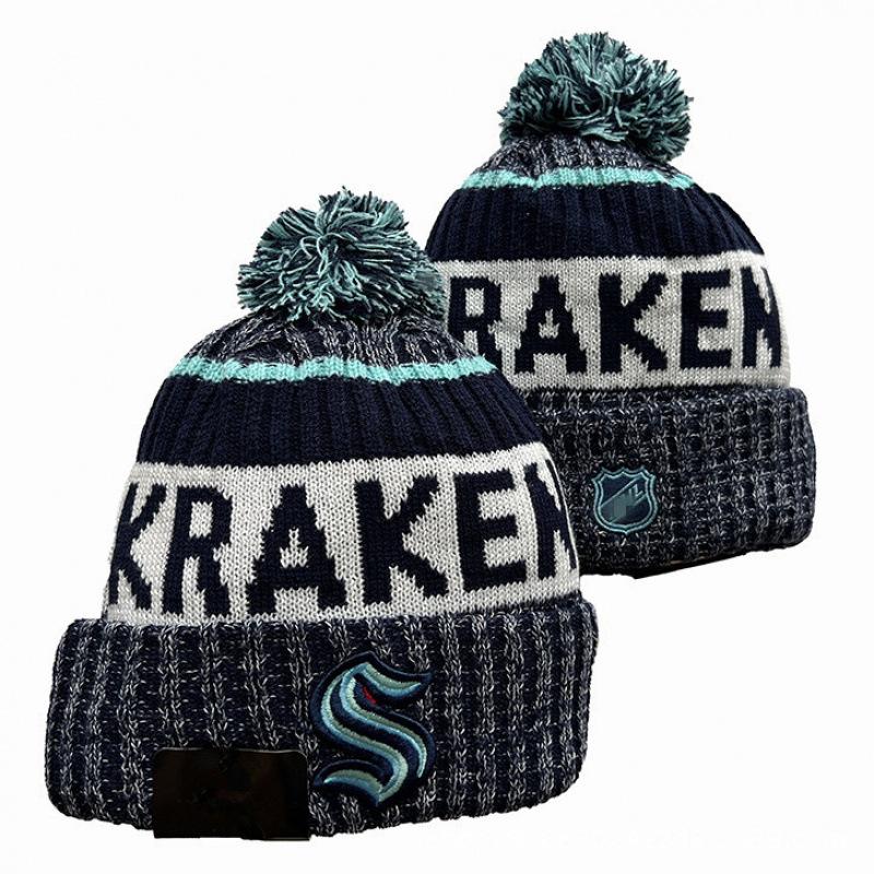Autumn and Winter New Tide European and American Football Knit Hat Warm woolen hat Trendy men's and women's pullover hats