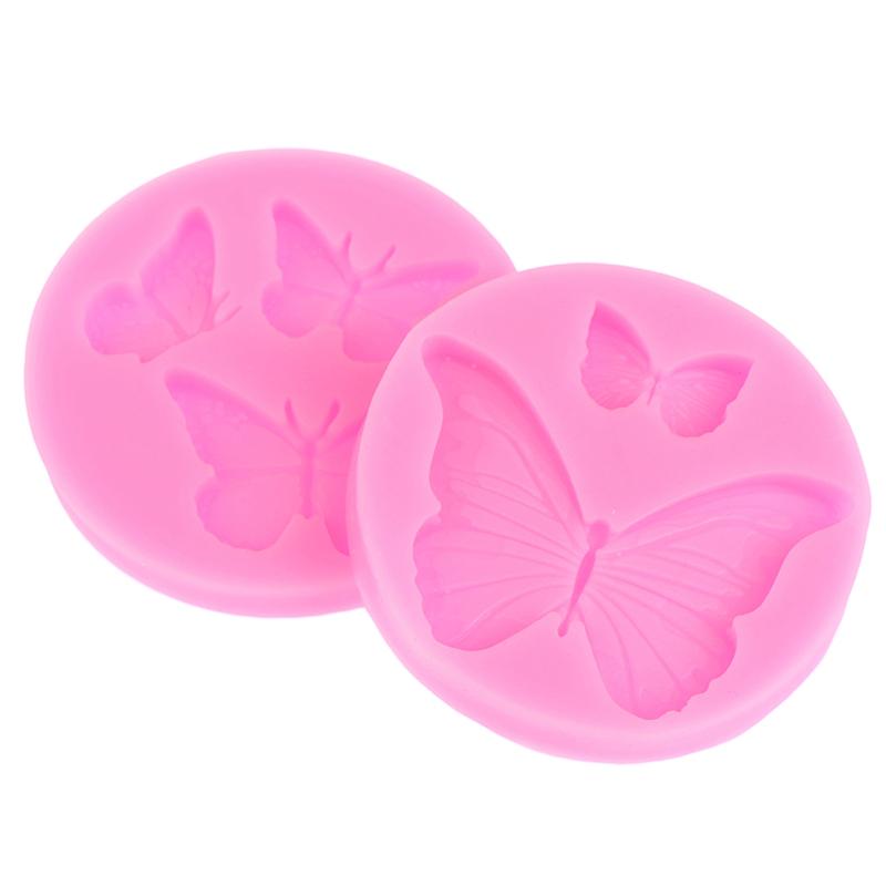 1Pc Butterfly Silicone Molds Mini Butterfly Cake Mold DIY Desserts Decoration