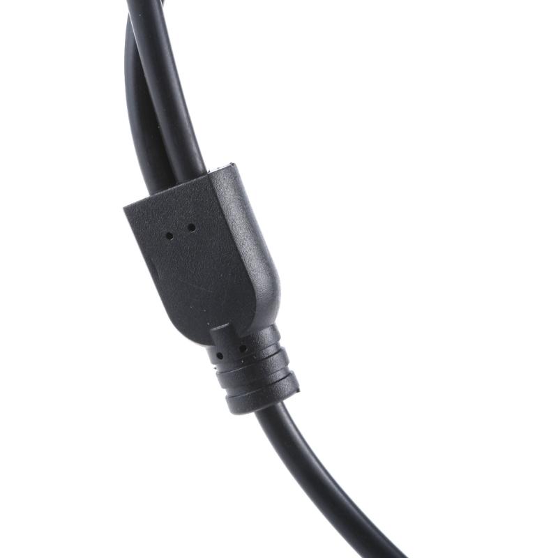 Multi Use DC5521/DC5525 Y Splitter Cable 1 Male to 2 Male Connectors Cord 5.5x2.1mm5.5x2.5mm for Cameras Routers