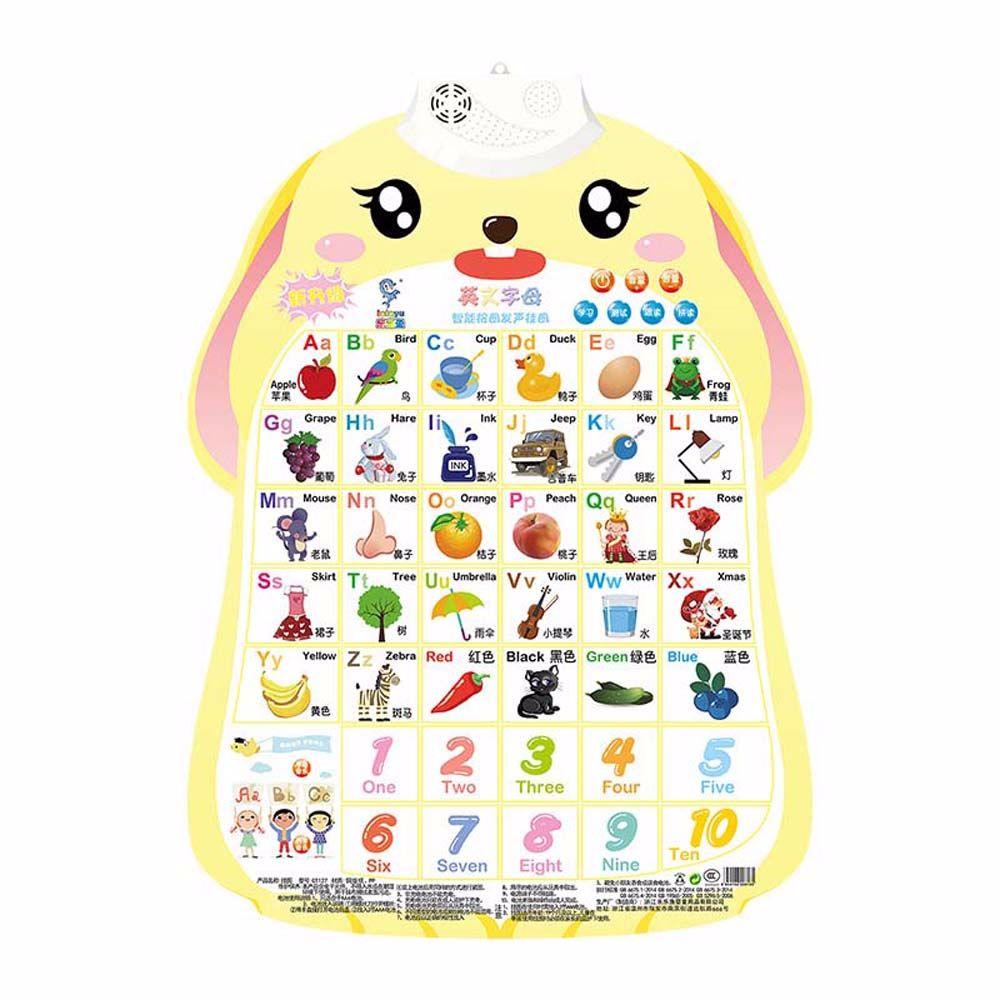 Cognitive Enlightenment Voice Early Education Audio Book Baby Learning Toys Audio Wall Chart
