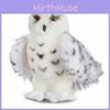 Adorable Wizard Snowy Owl Plush Toy Soft Stuffed Doll For Kids Christmas Gift