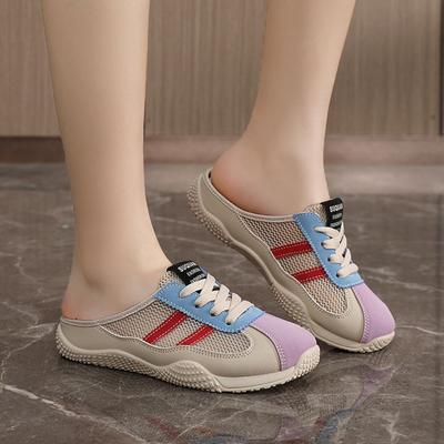 Новые женские кроссовки Mueller в полоску с дышащей сеткой, универсальная уличная повседневная обувь, мягкая подошва, не утомляют ноги