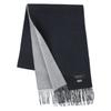 Supreme Quality Cashmere Reversible Fine Unisex X Light Gray Rv30-26s 100% Scarf, Yarn, Elegant, (Navy (D3940))
