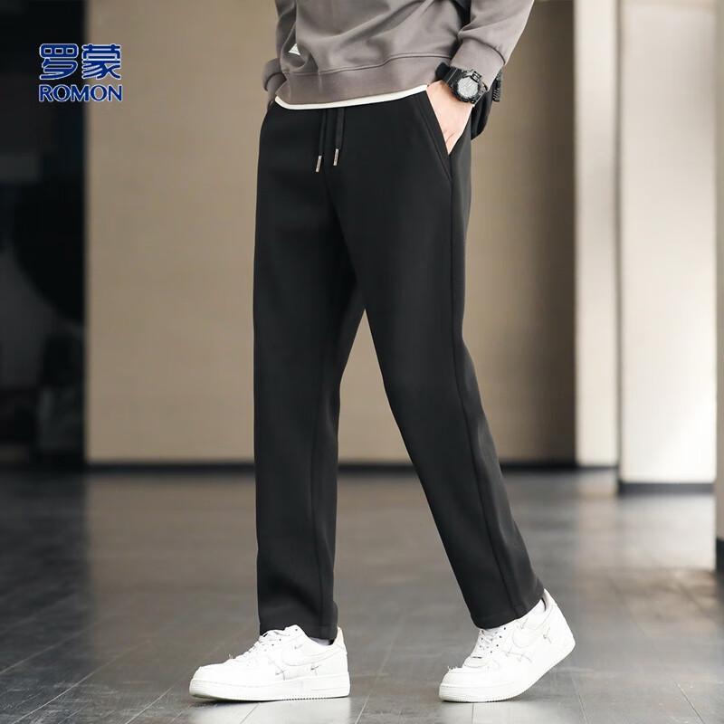 Romon Men's Fleece-Lined Casual Pants