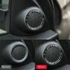 Carbon Fiber Front Door Speaker Frame Cover Trim For Jeep Grand Cherokee 2011-20